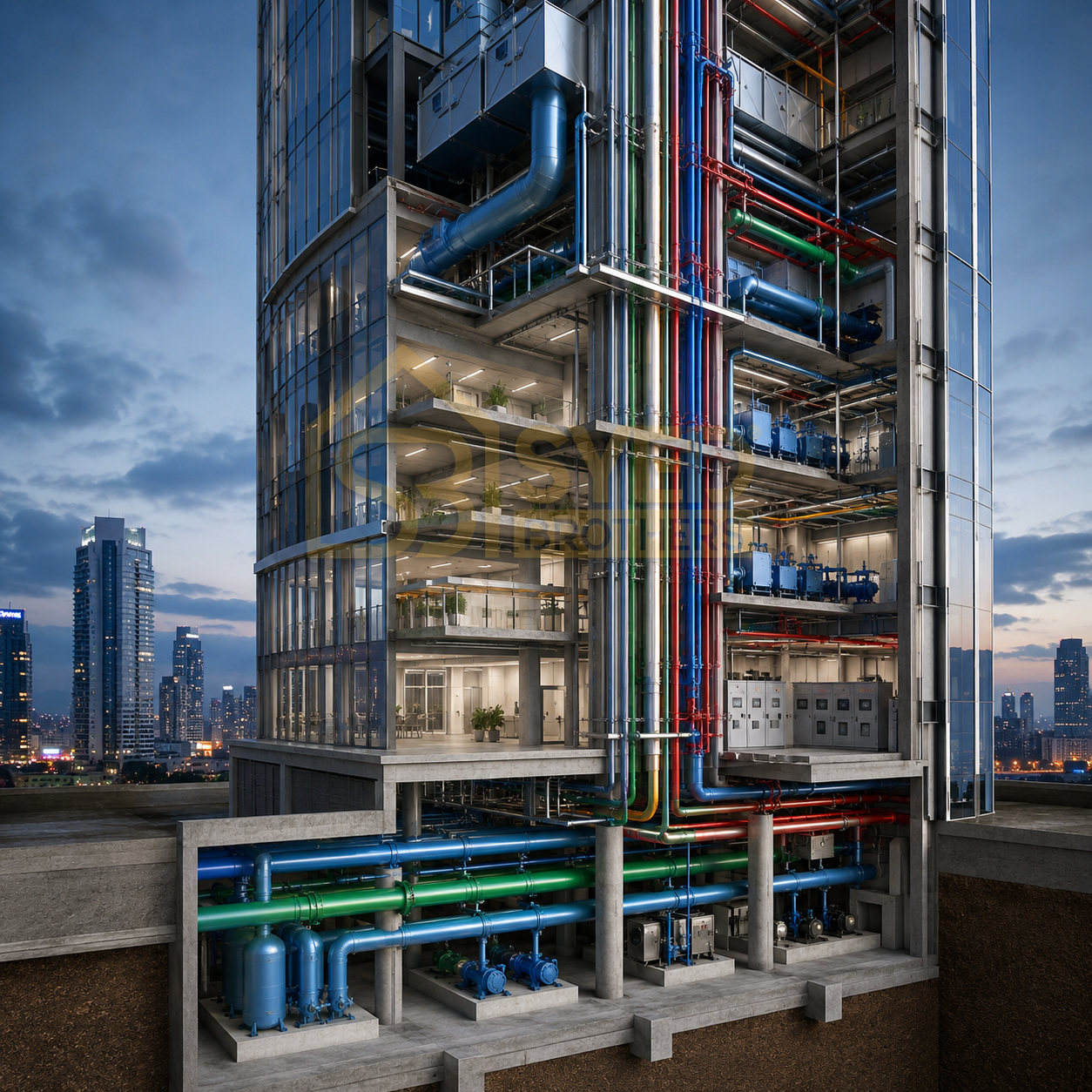 Engineered for Scale MEP Design for High-Rise Buildings