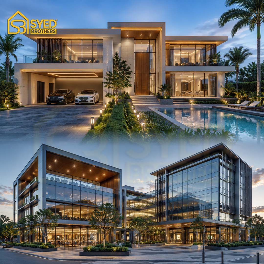 Built for Every Ambition Luxury Villas & Commercial Turnkey Projects